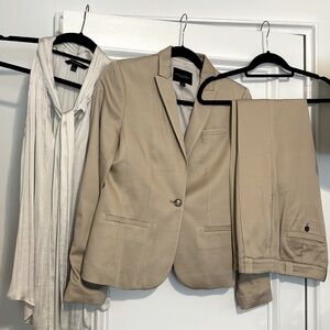 Banana Republic Sateen Suit